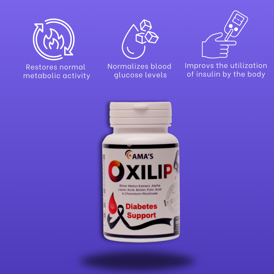 oxilip – tablets for diabetes & restores normal metabolic activity