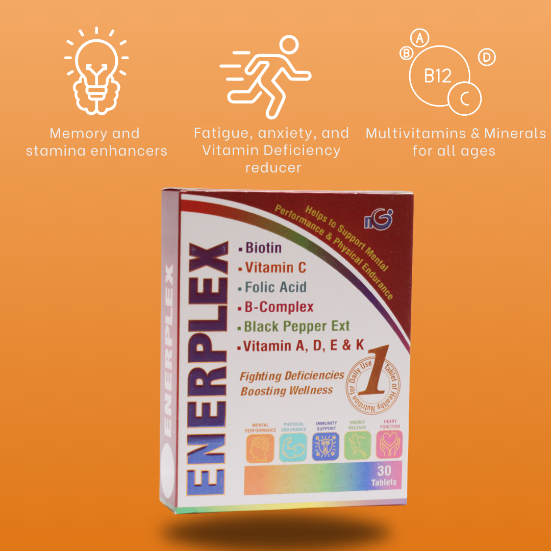 enerplex – multivitamin supplement tablets for everyday life
