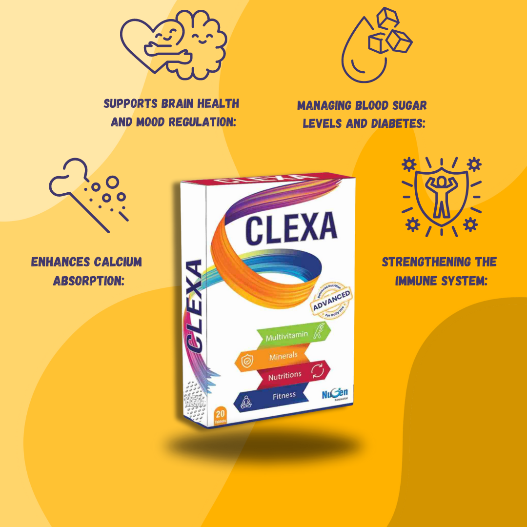 clexa – multivitamin tablets for everyday life