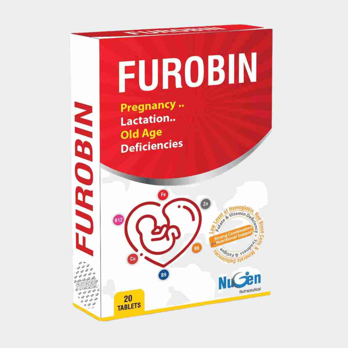 furobin – iron supplement tablets best for iron deficiency & pregnancy