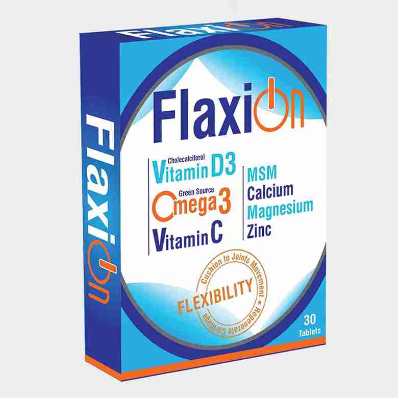 flaxion tablets-support the flexibility & mobility of joints & muscles