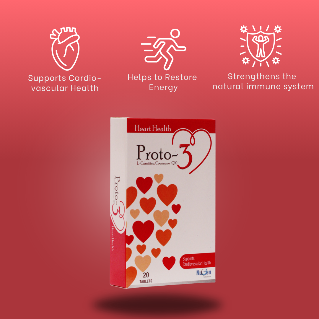 proto-3 – cardiovascular health tablets