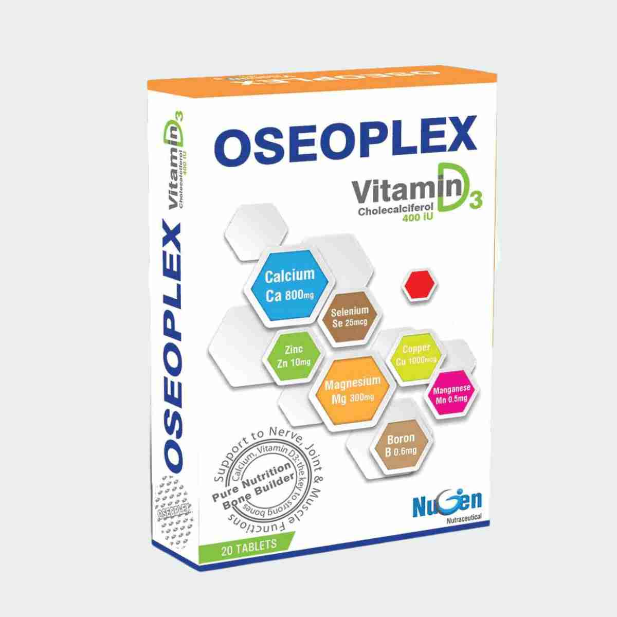 oseoplex – bone health & old age bones supplement tablets