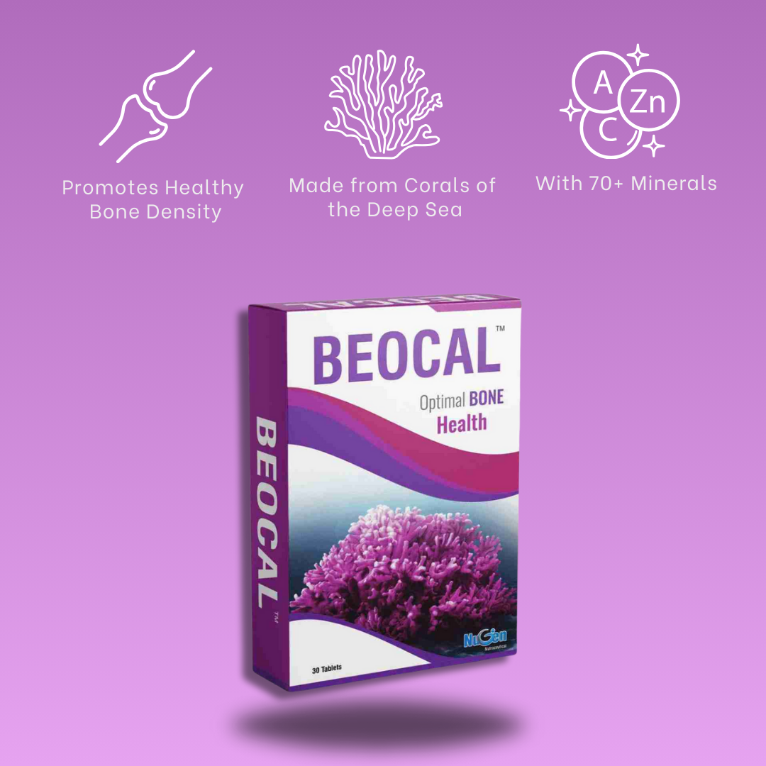 beocal – bone supporting minerals tablets with 70+ natural minerals